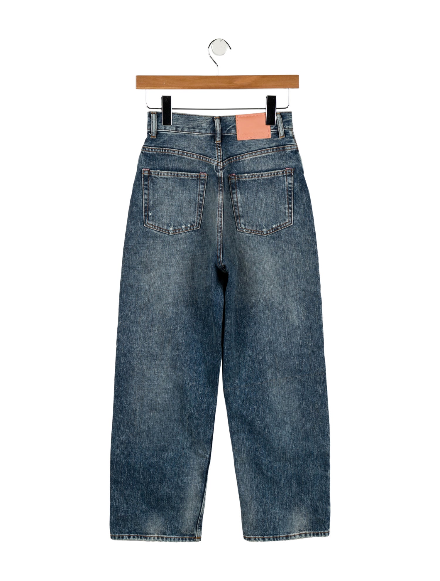 Acne Studios High-Rise Wide Leg Jeans